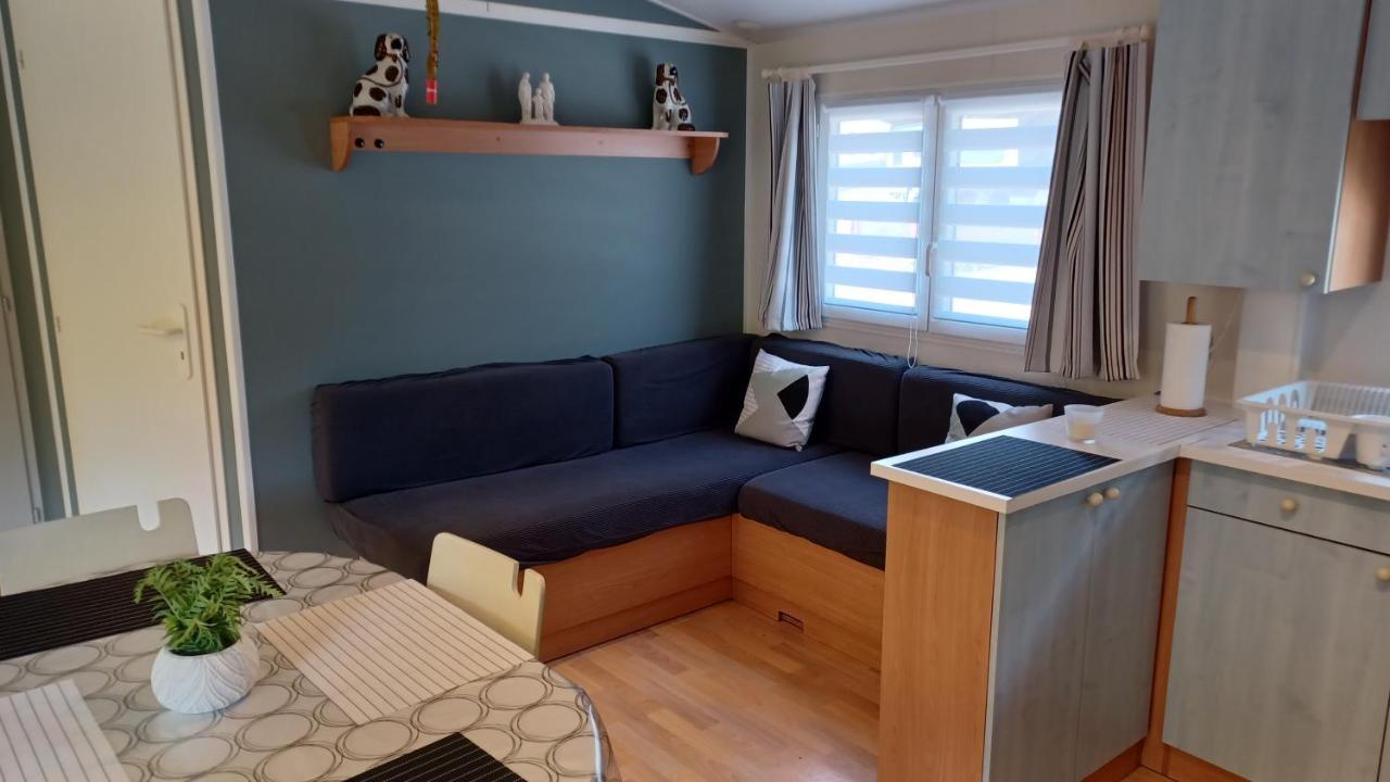 Mobilhome Lac De Guerledan Caurel  Bagian luar foto